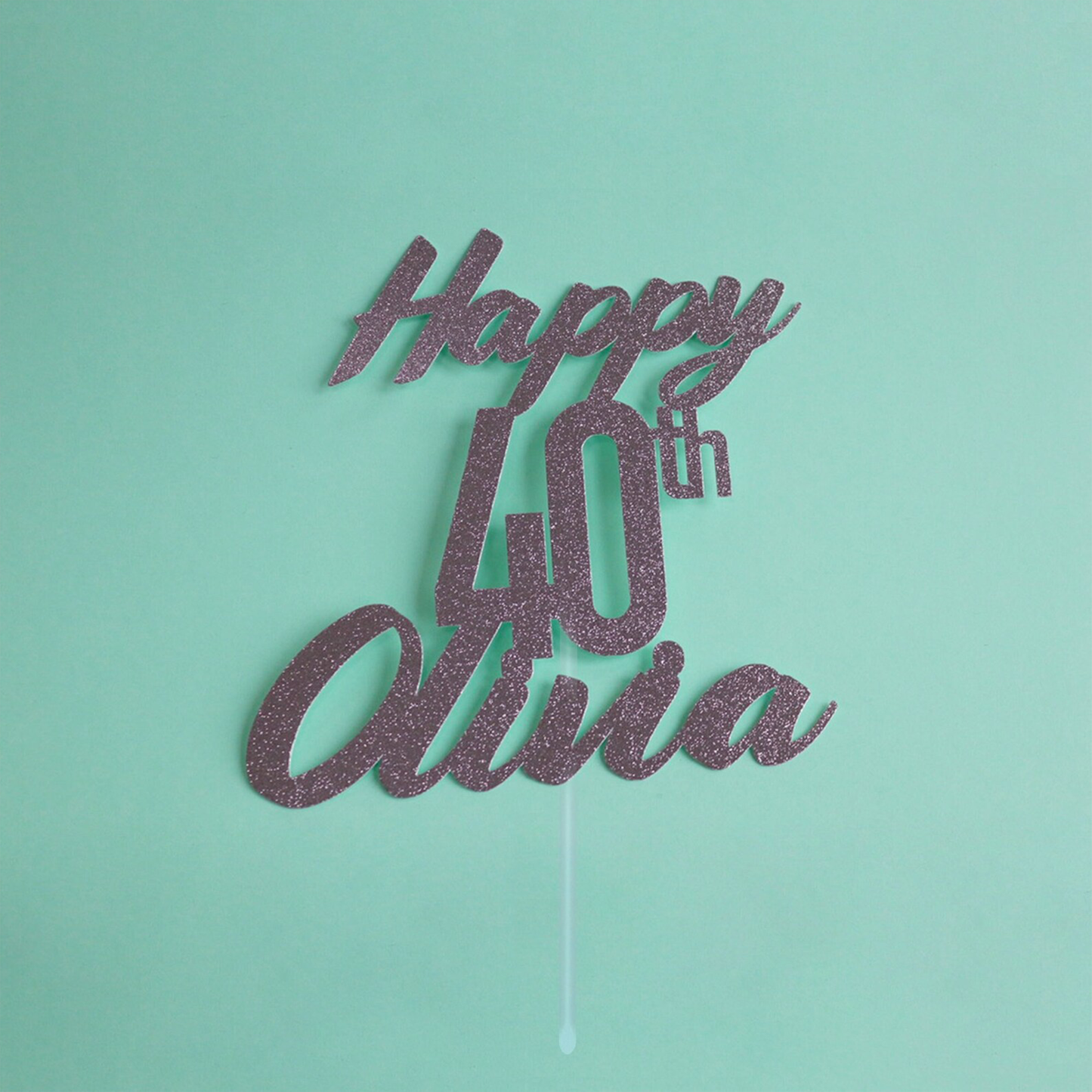 Personalised Cake Topper