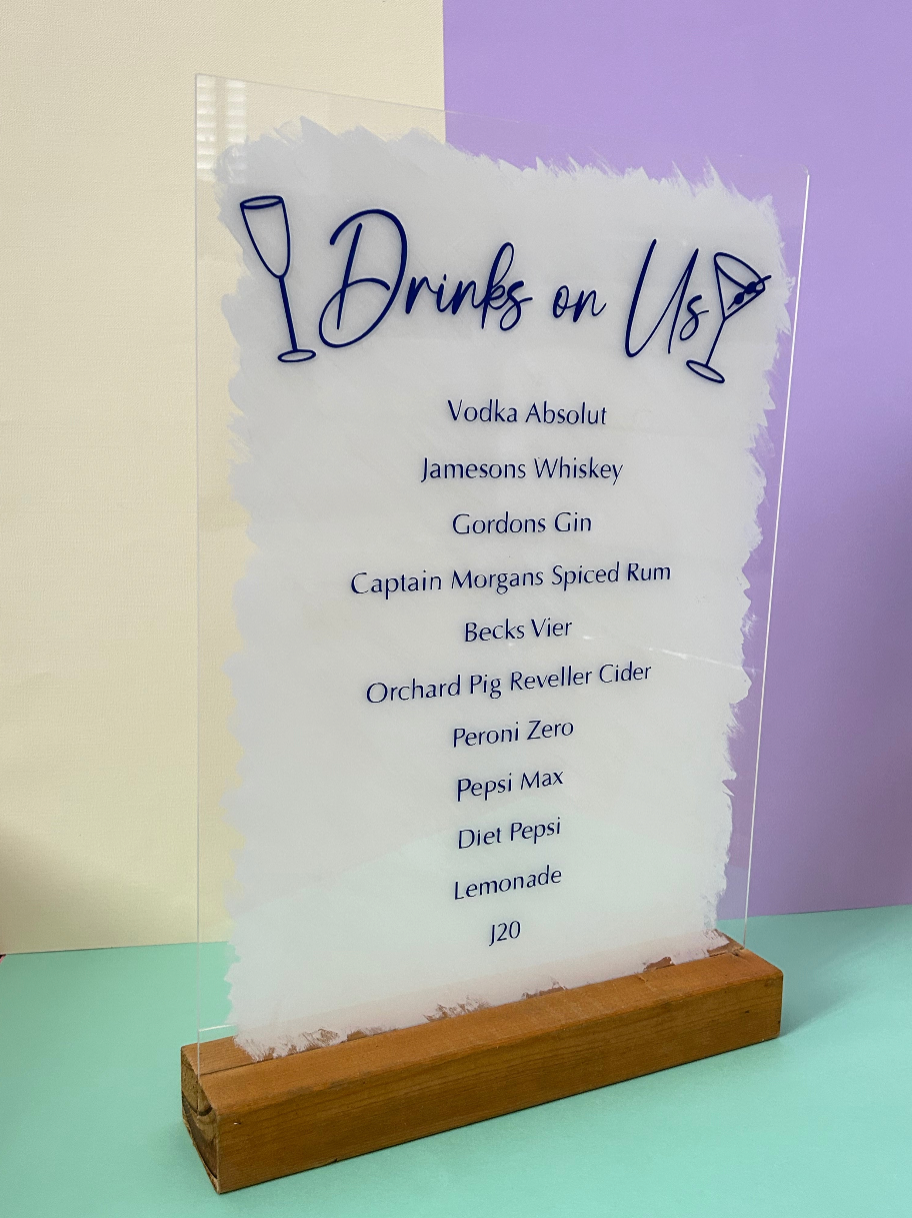 Personlised Bar Sign