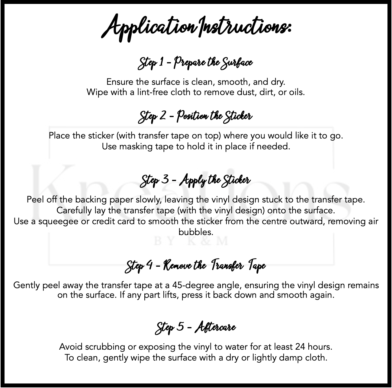 You Are Beautiful! Mirror Sticker