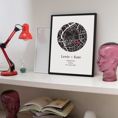 Mapped street Love Heat