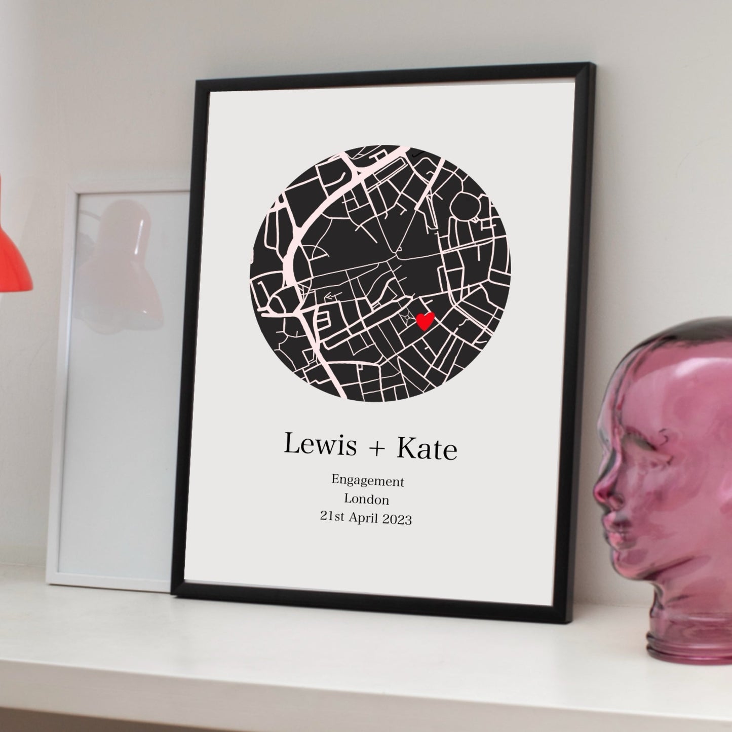 Mapped street Love Heat