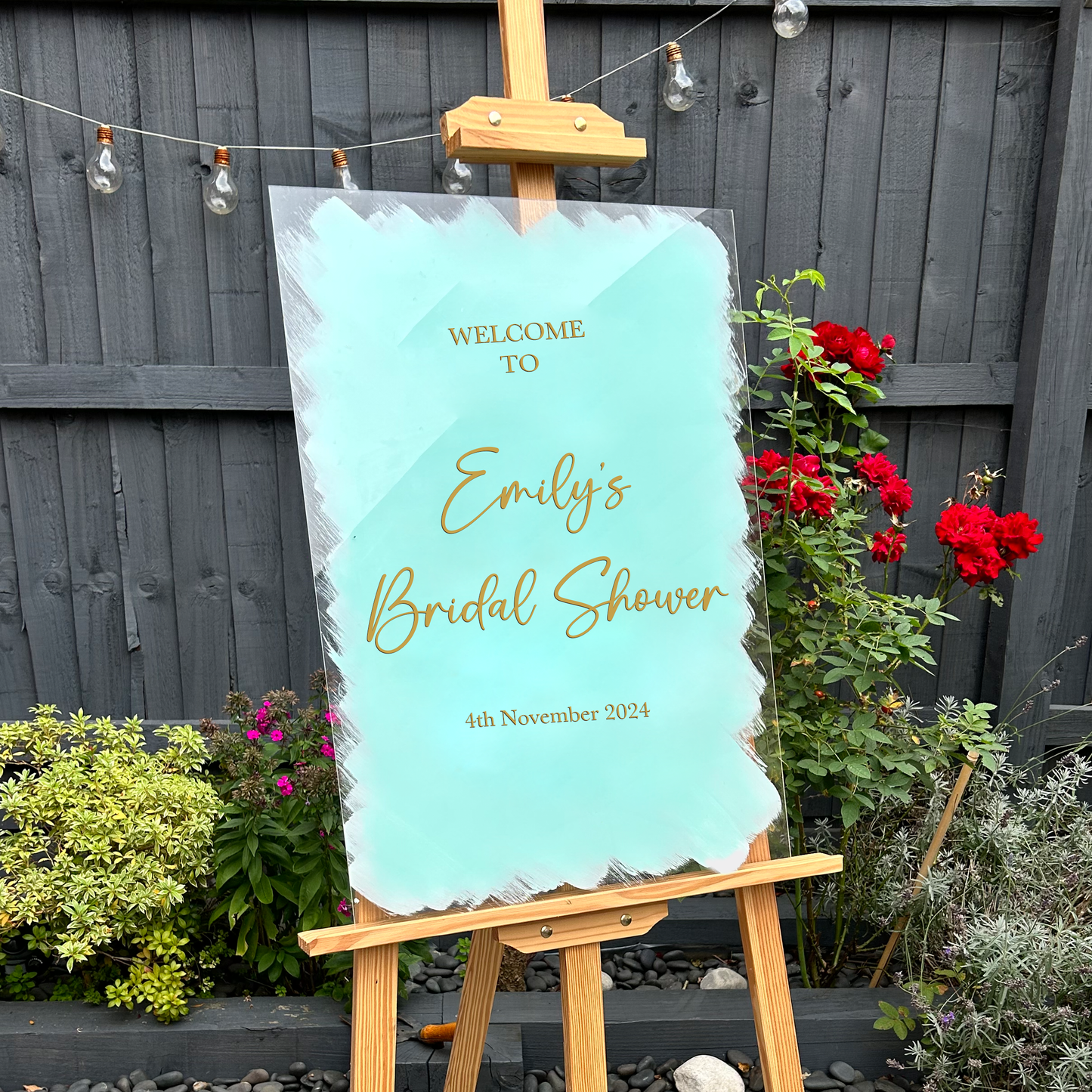 "personalised wedding sign by KreationsByKM"