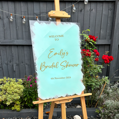 "personalised wedding sign by KreationsByKM"