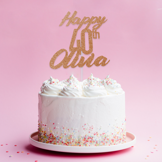 Personalised Cake Topper
