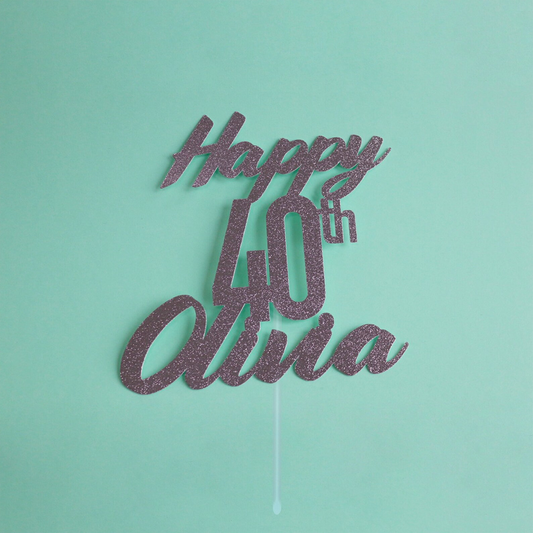 Personalised Cake Topper