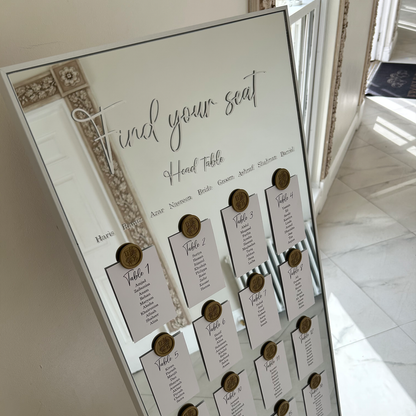 Mirror Seating Plan